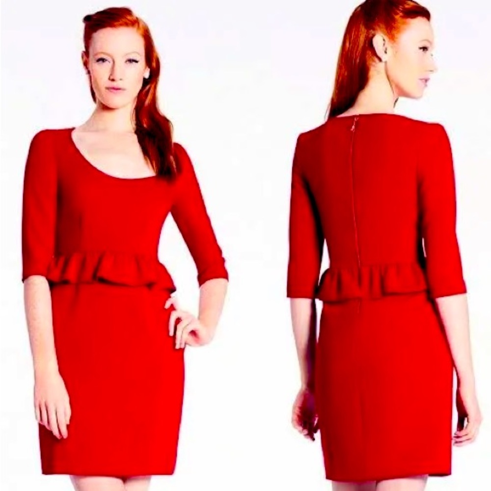 Kate spade peplum dress size 0